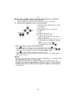 Предварительный просмотр 47 страницы Panasonic DMCGF2 - DIGITAL CAMERA-ADV FEATURES (Spanish) Instrucciones De Funcionamiento