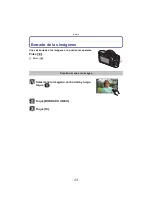 Предварительный просмотр 53 страницы Panasonic DMCGF2 - DIGITAL CAMERA-ADV FEATURES (Spanish) Instrucciones De Funcionamiento