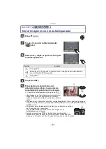 Предварительный просмотр 83 страницы Panasonic DMCGF2 - DIGITAL CAMERA-ADV FEATURES (Spanish) Instrucciones De Funcionamiento