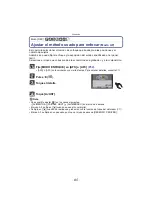 Предварительный просмотр 85 страницы Panasonic DMCGF2 - DIGITAL CAMERA-ADV FEATURES (Spanish) Instrucciones De Funcionamiento