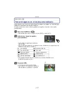 Предварительный просмотр 117 страницы Panasonic DMCGF2 - DIGITAL CAMERA-ADV FEATURES (Spanish) Instrucciones De Funcionamiento