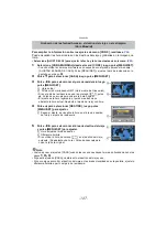 Предварительный просмотр 127 страницы Panasonic DMCGF2 - DIGITAL CAMERA-ADV FEATURES (Spanish) Instrucciones De Funcionamiento