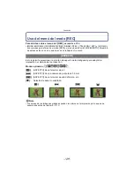 Предварительный просмотр 129 страницы Panasonic DMCGF2 - DIGITAL CAMERA-ADV FEATURES (Spanish) Instrucciones De Funcionamiento