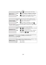 Предварительный просмотр 146 страницы Panasonic DMCGF2 - DIGITAL CAMERA-ADV FEATURES (Spanish) Instrucciones De Funcionamiento