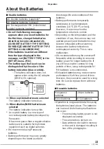 Предварительный просмотр 11 страницы Panasonic DMCLS60 - DIGITAL STILL CAMERA Operating Instructions Manual