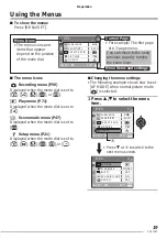 Предварительный просмотр 19 страницы Panasonic DMCLS60 - DIGITAL STILL CAMERA Operating Instructions Manual