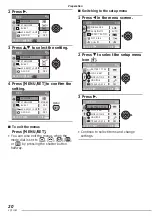 Предварительный просмотр 20 страницы Panasonic DMCLS60 - DIGITAL STILL CAMERA Operating Instructions Manual