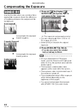 Предварительный просмотр 44 страницы Panasonic DMCLS60 - DIGITAL STILL CAMERA Operating Instructions Manual