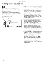 Предварительный просмотр 46 страницы Panasonic DMCLS60 - DIGITAL STILL CAMERA Operating Instructions Manual