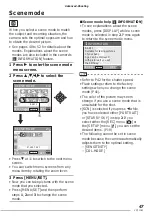 Предварительный просмотр 47 страницы Panasonic DMCLS60 - DIGITAL STILL CAMERA Operating Instructions Manual