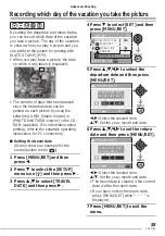 Предварительный просмотр 55 страницы Panasonic DMCLS60 - DIGITAL STILL CAMERA Operating Instructions Manual