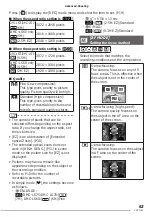 Предварительный просмотр 63 страницы Panasonic DMCLS60 - DIGITAL STILL CAMERA Operating Instructions Manual