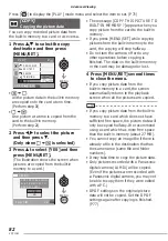 Предварительный просмотр 82 страницы Panasonic DMCLS60 - DIGITAL STILL CAMERA Operating Instructions Manual