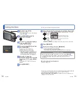 Preview for 16 page of Panasonic DMCTS10 Operating Instructions Manual