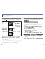 Preview for 39 page of Panasonic DMCTS10 Operating Instructions Manual