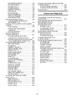 Preview for 3 page of Panasonic DMCTS2 - DIGITAL STILL CAMERA Operating Instructions Manual