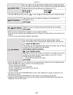 Preview for 37 page of Panasonic DMCTS2 - DIGITAL STILL CAMERA Operating Instructions Manual