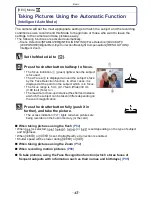 Preview for 45 page of Panasonic DMCTS2 - DIGITAL STILL CAMERA Operating Instructions Manual