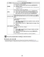 Preview for 98 page of Panasonic DMCTS2 - DIGITAL STILL CAMERA Operating Instructions Manual