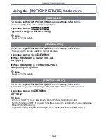 Preview for 122 page of Panasonic DMCTS2 - DIGITAL STILL CAMERA Operating Instructions Manual