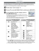 Preview for 132 page of Panasonic DMCTS2 - DIGITAL STILL CAMERA Operating Instructions Manual