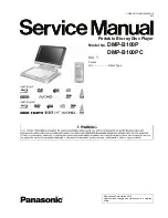 Preview for 1 page of Panasonic DMP-B100P Service Manual