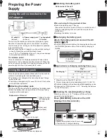 Preview for 11 page of Panasonic DMP-B15 - Portable Blu-ray Player Operating Instructions Manual