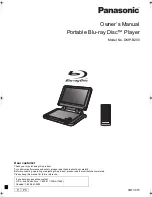 Preview for 1 page of Panasonic DMP-B200 Owner'S Manual