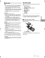 Предварительный просмотр 3 страницы Panasonic DMP-BBT01 Basic Operating Instructions Manual