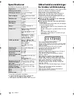 Preview for 96 page of Panasonic DMP-BBT01 Basic Operating Instructions Manual