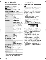 Preview for 110 page of Panasonic DMP-BBT01 Basic Operating Instructions Manual