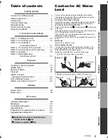 Предварительный просмотр 3 страницы Panasonic DMP-BBT01 Operating Instructions Manual