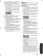 Preview for 41 page of Panasonic DMP-BBT01 Operating Instructions Manual