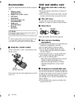 Предварительный просмотр 4 страницы Panasonic DMP-BBT01 Owner'S Manual