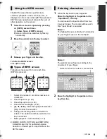 Предварительный просмотр 9 страницы Panasonic DMP-BBT01 Owner'S Manual