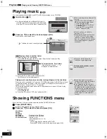 Preview for 16 page of Panasonic DMP BD30 - Multi Region Blu Ray PAL/NTSC DVD Player Operating Instructions Manual