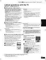 Preview for 17 page of Panasonic DMP BD30 - Multi Region Blu Ray PAL/NTSC DVD Player Operating Instructions Manual