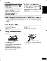 Предварительный просмотр 5 страницы Panasonic DMP-BD30 Operating Instructions Manual