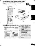 Предварительный просмотр 11 страницы Panasonic DMP-BD30 Operating Instructions Manual