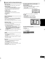 Preview for 15 page of Panasonic DMP-BD30 Operating Instructions Manual