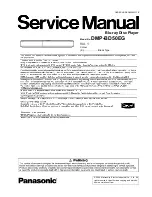 Panasonic DMP-BD30EE Service Manual preview