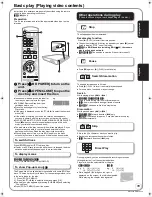 Предварительный просмотр 19 страницы Panasonic DMP BD35 - Blu-Ray Disc Player Operating Instructions Manual