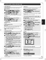 Preview for 23 page of Panasonic DMP BD35 - Blu-Ray Disc Player Operating Instructions Manual