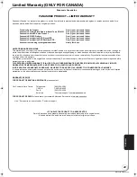 Preview for 43 page of Panasonic DMP BD35 - Blu-Ray Disc Player Operating Instructions Manual