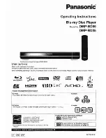 Preview for 1 page of Panasonic DMP-BD35 Operating Instructions Manual