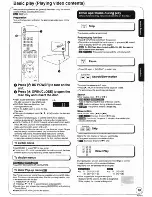 Предварительный просмотр 19 страницы Panasonic DMP-BD35 Operating Instructions Manual