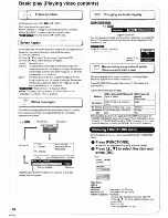 Предварительный просмотр 20 страницы Panasonic DMP-BD35 Operating Instructions Manual