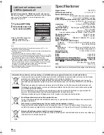 Preview for 60 page of Panasonic DMP-BD45 Basic Operating Instructions Manual