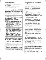 Preview for 72 page of Panasonic DMP-BD45 Basic Operating Instructions Manual