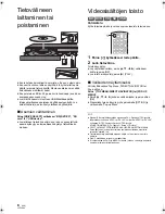 Preview for 108 page of Panasonic DMP-BD45 Basic Operating Instructions Manual